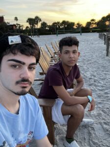 Wavo with his husband
